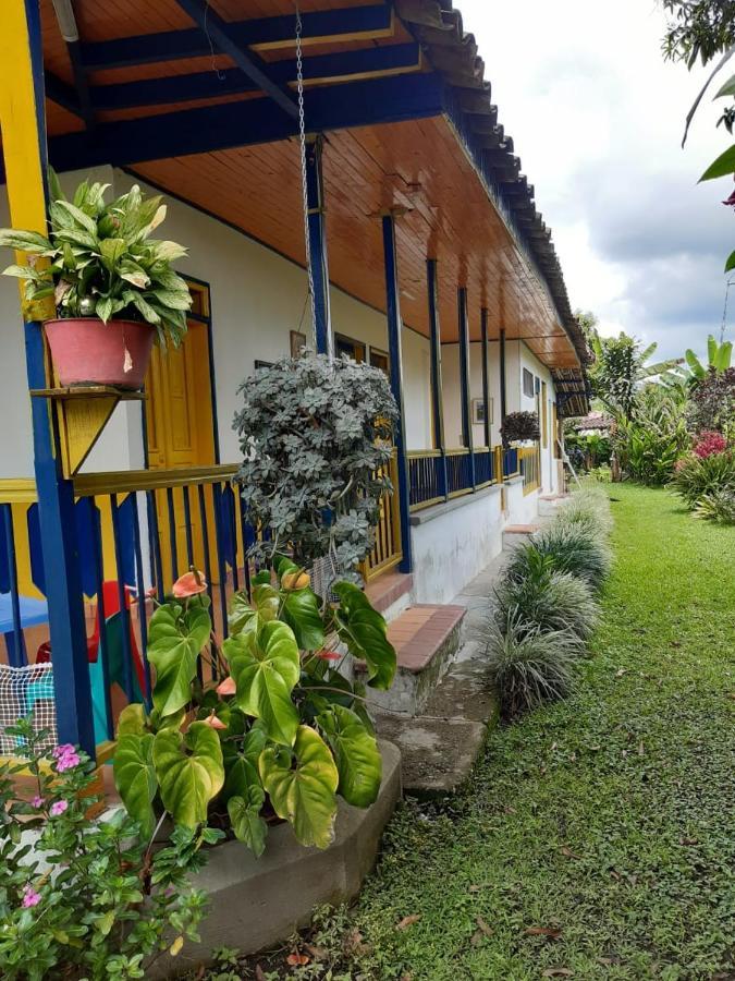 Casa Finca campesina Villa Luz Montenegro Exterior foto