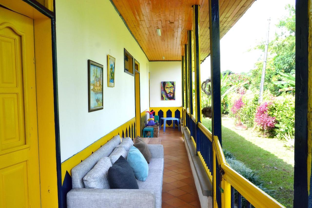 Casa Finca campesina Villa Luz Montenegro Exterior foto