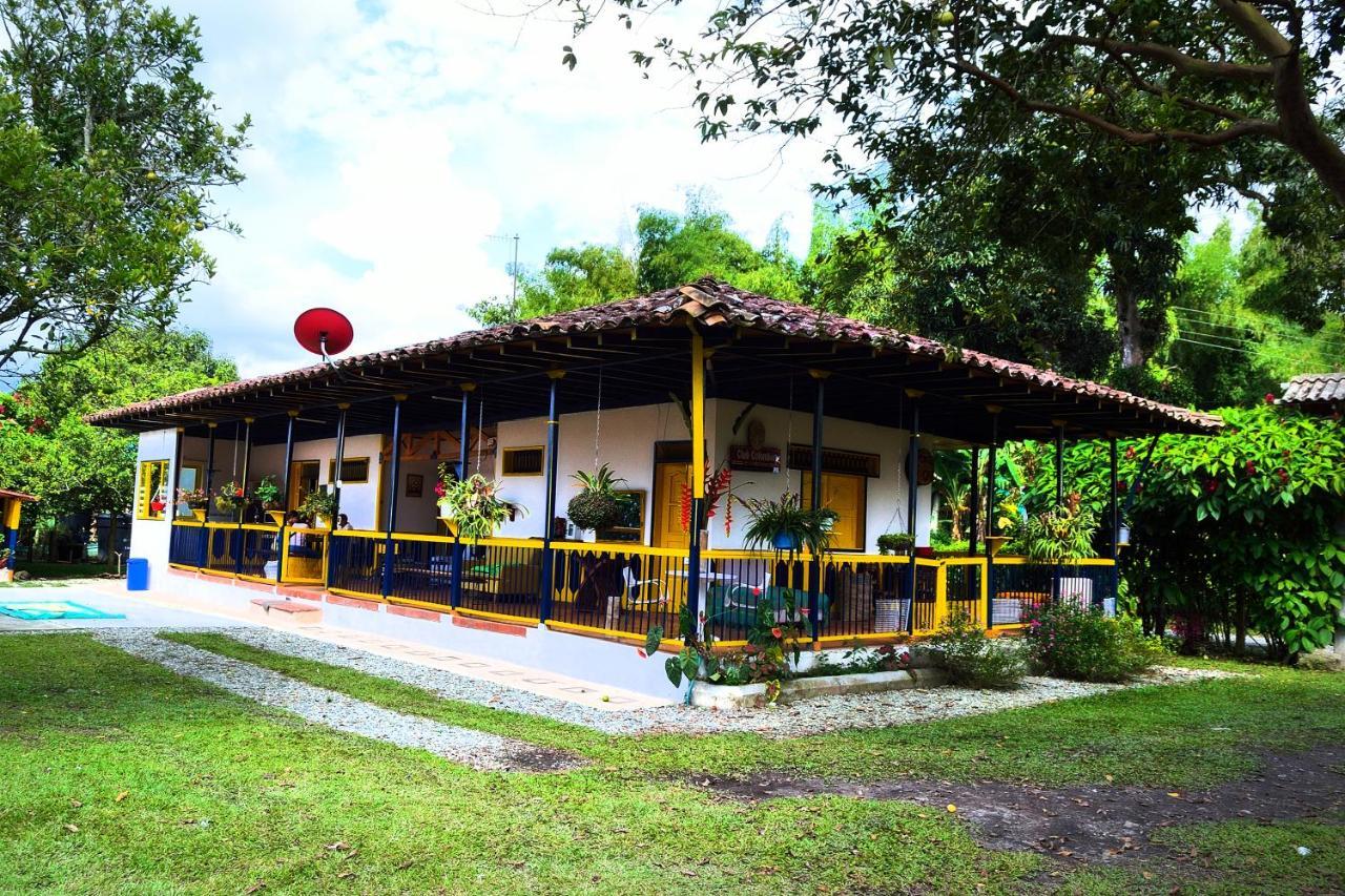 Casa Finca campesina Villa Luz Montenegro Exterior foto