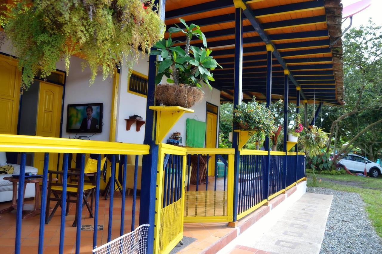 Casa Finca campesina Villa Luz Montenegro Exterior foto